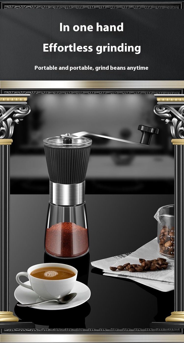 Title 11, 304 Stainless Steel Manual Coffee Grinder