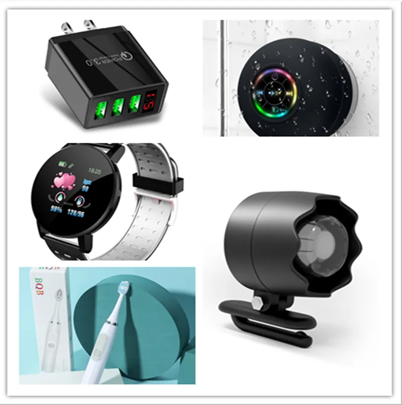 Big Suction Cup Waterproof Bluetooth Speaker LED Light Emitting – image 9