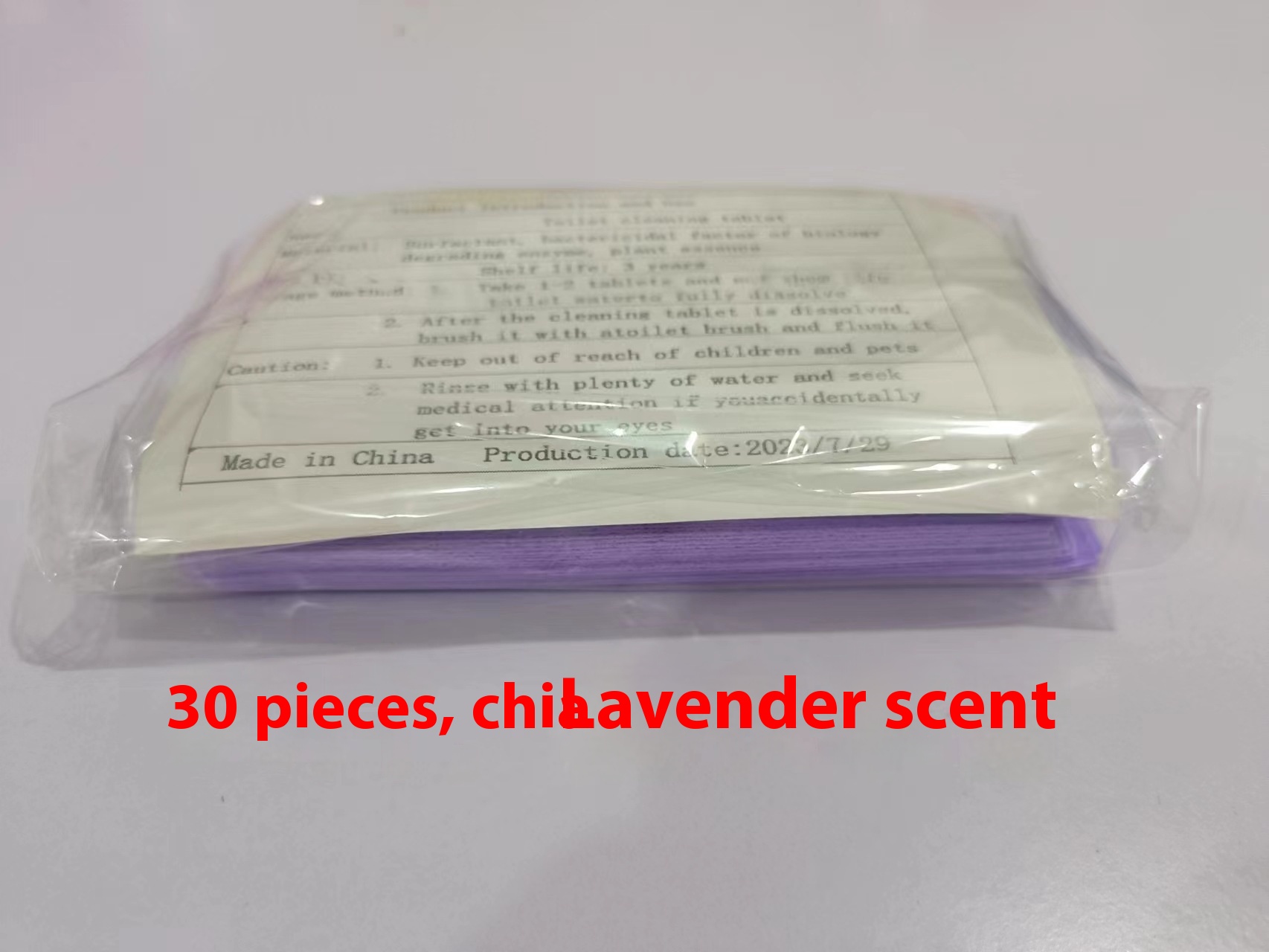 Lavender Flavor 30 Pieces