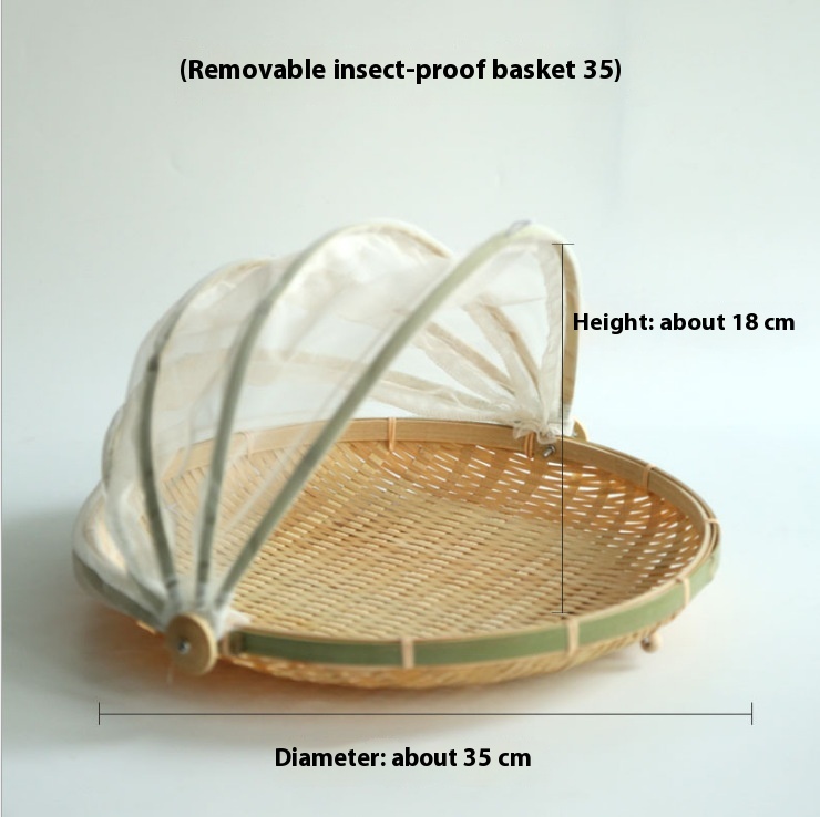 Title 7, Household Steamed Bread Round Winnowing Fan Bam...