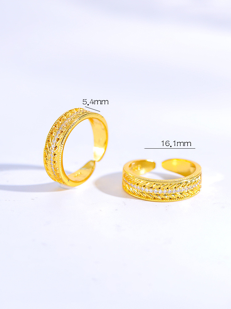 Fashion Personality Barley Ancient Handmade Ring