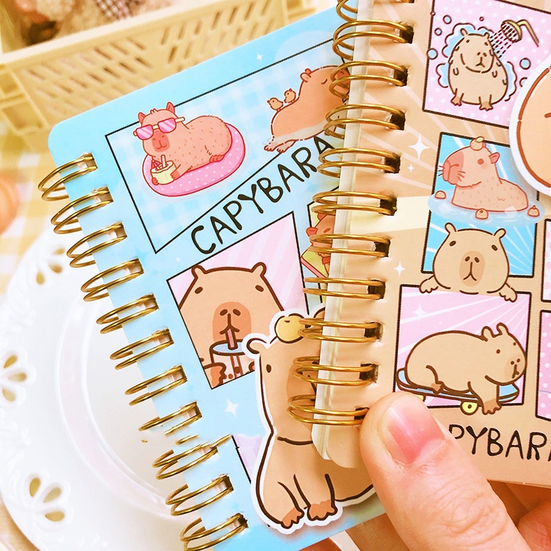 Title 5, Category Coil Notebook Cute Mini Journal Book M...