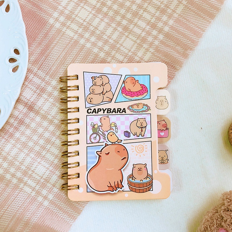 Title 8, Category Coil Notebook Cute Mini Journal Book M...