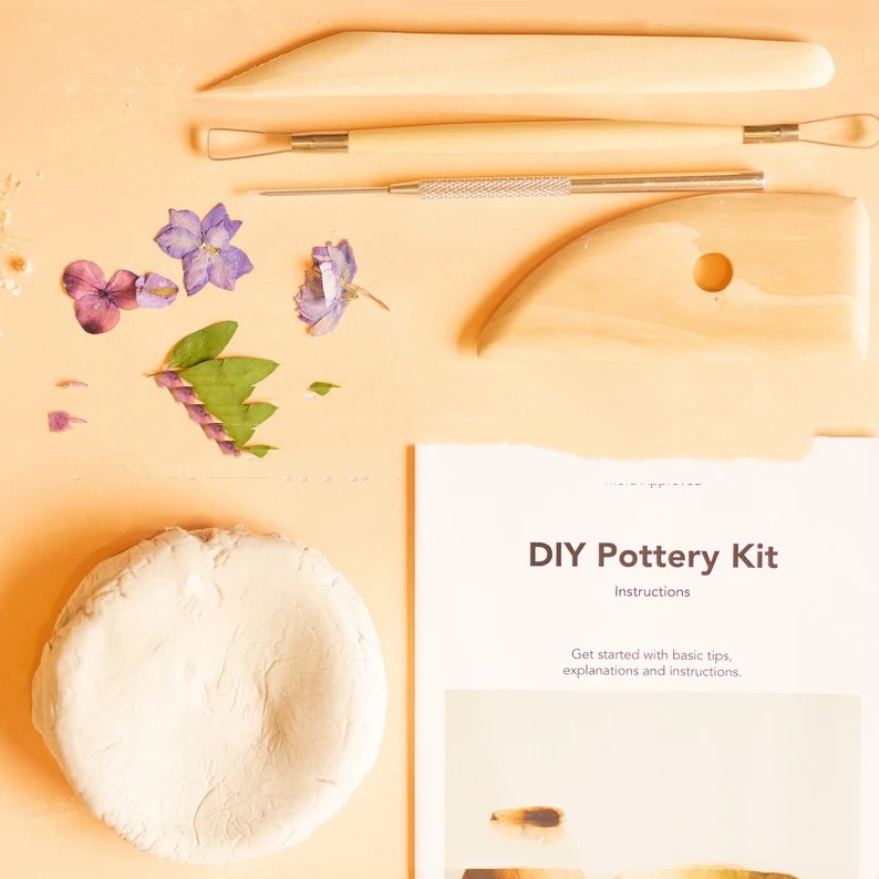 Title 1, DIY Pottery Air-dried Clay Kit Home