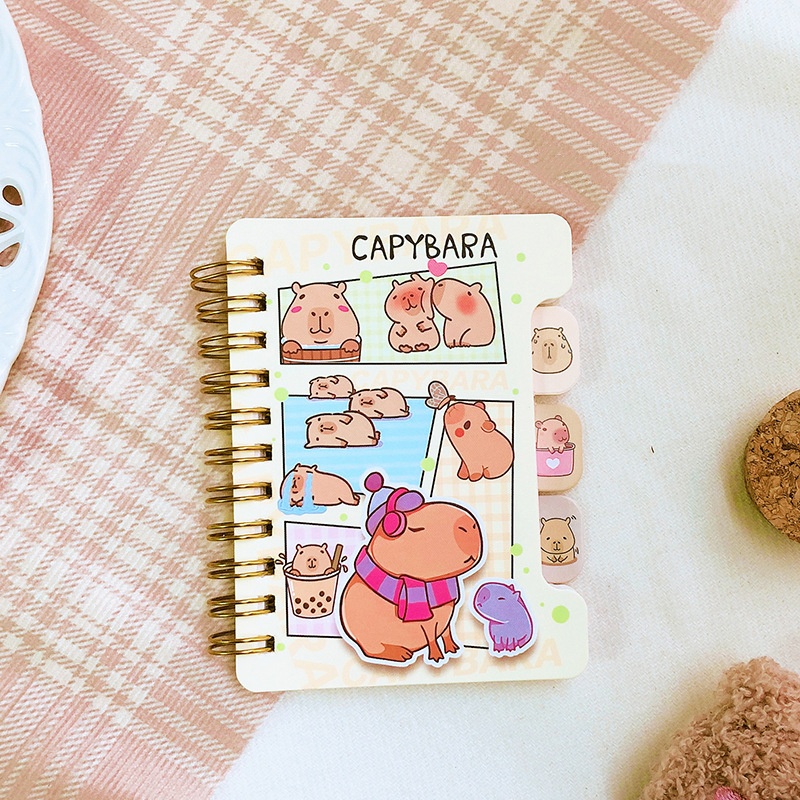 Title 6, Category Coil Notebook Cute Mini Journal Book M...