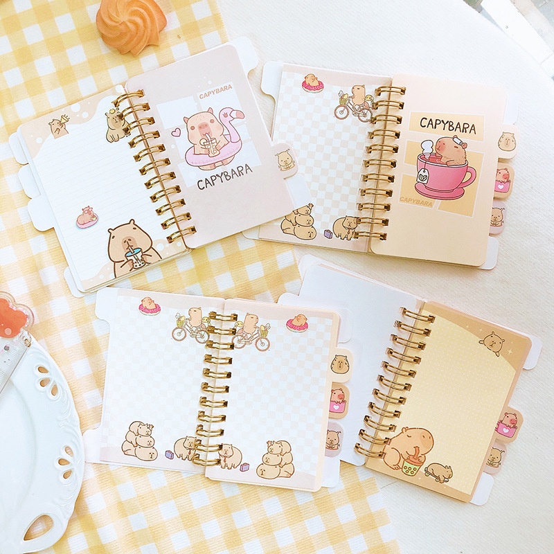 Title 4, Category Coil Notebook Cute Mini Journal Book M...