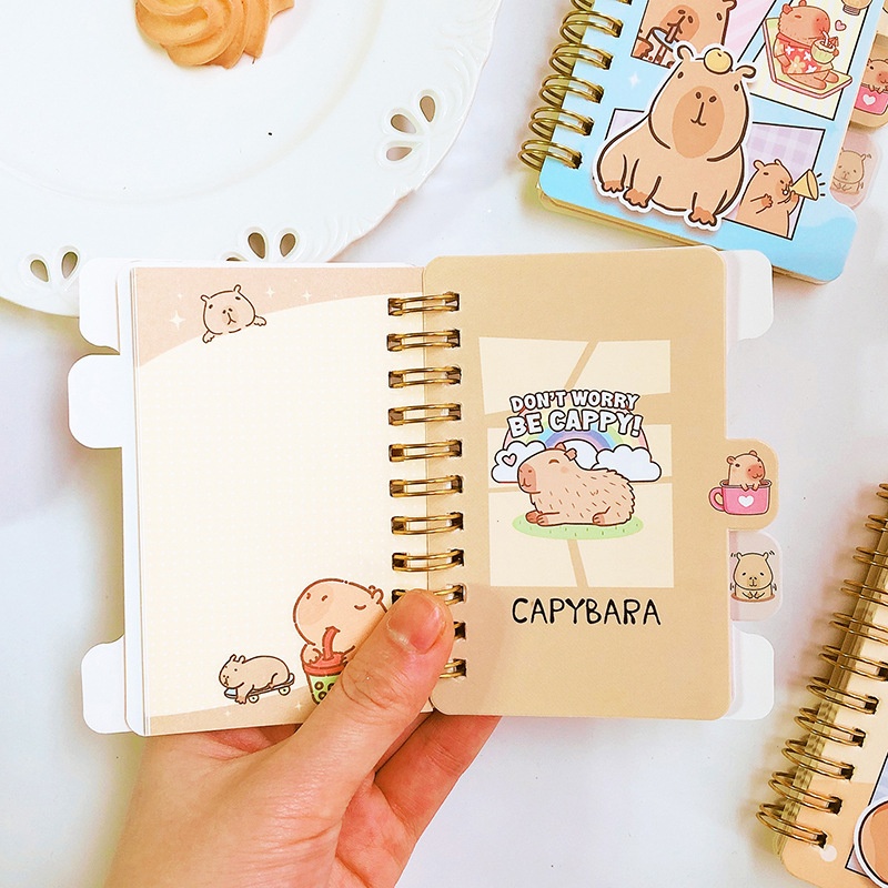 Title 3, Category Coil Notebook Cute Mini Journal Book M...