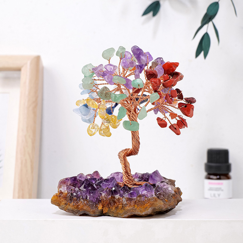 Title 4, Crystal Flower Tree Home Crafts Ornaments