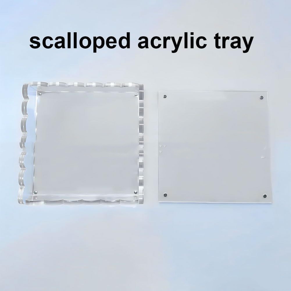 Title 2, Acrylic Fan Tray Photo Frame Decoration