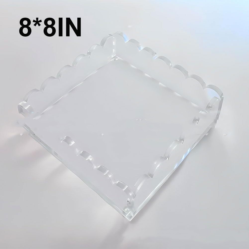 Title 4, Acrylic Fan Tray Photo Frame Decoration