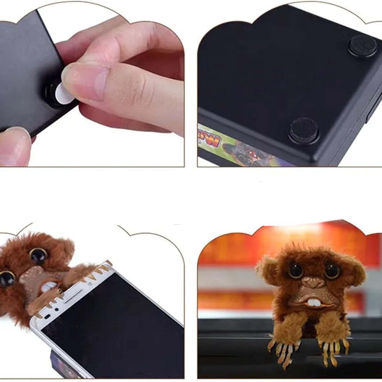 Title 3, Halloween Surprise Prank Monkey Toy