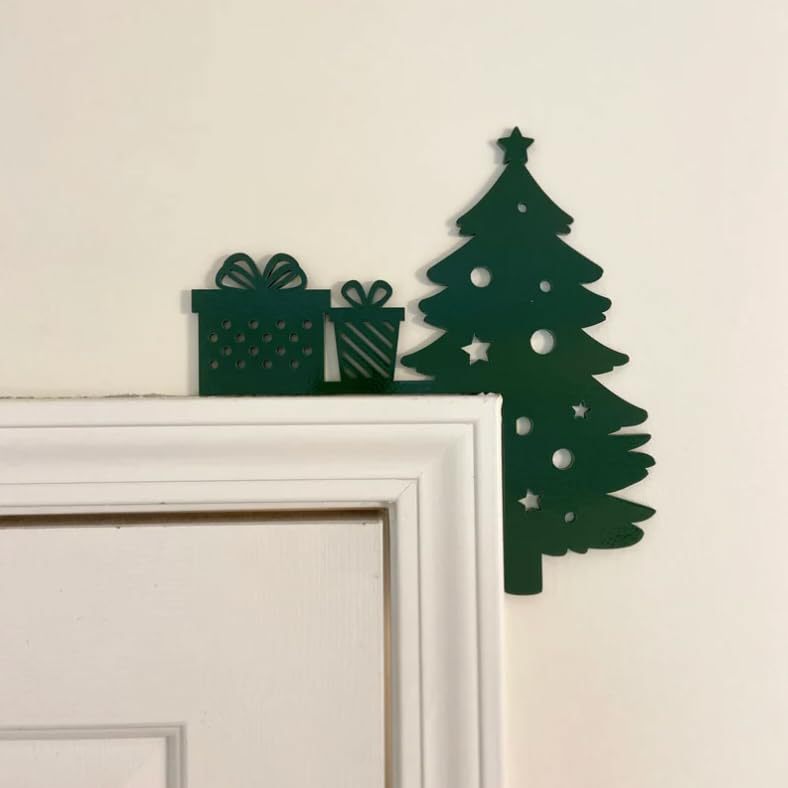 Title 7, Christmas Holiday House Door Top Home