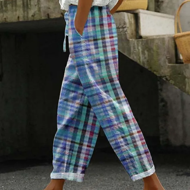 Casual Loose Pockets Trousers For Women 1 C918 - Shop at LoveMi
