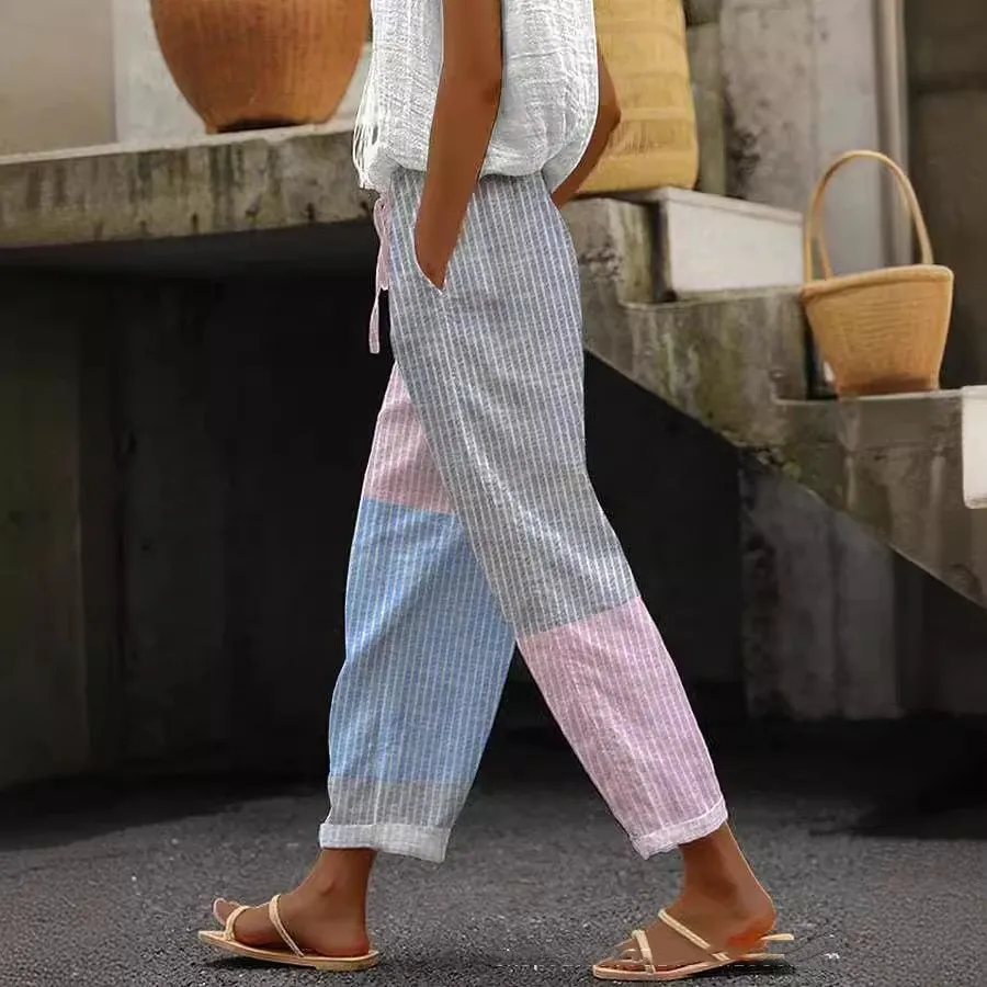 Casual Loose Pockets Trousers For Women - 5 Models C918