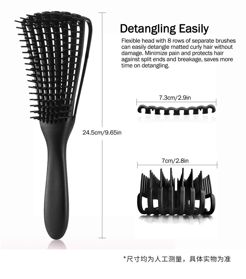 Title 2, Hairdressing Comb Set Three Rows