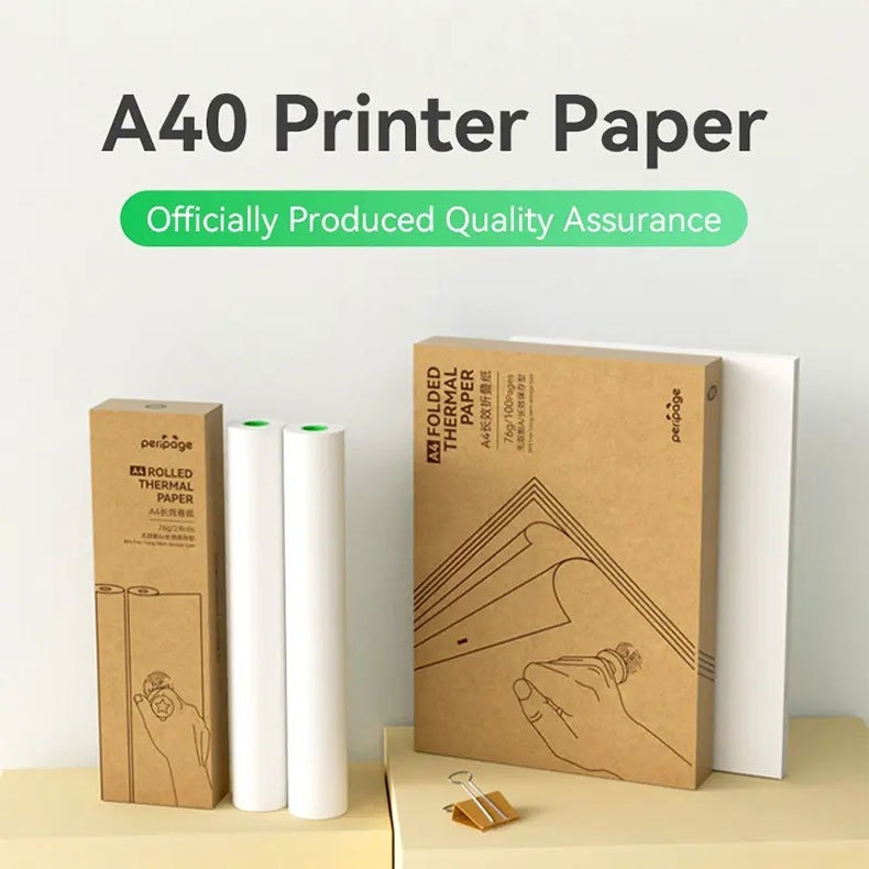 Title 2, A40 Thermosensitive Paper Wrong Print Three-pro...