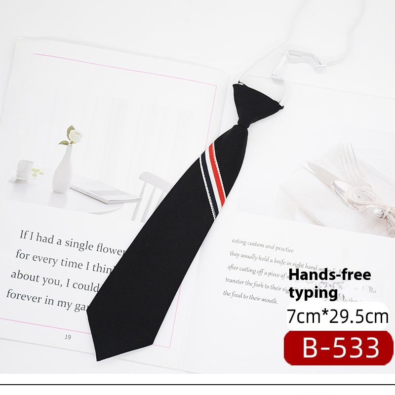 Black With Red Strip Free 729