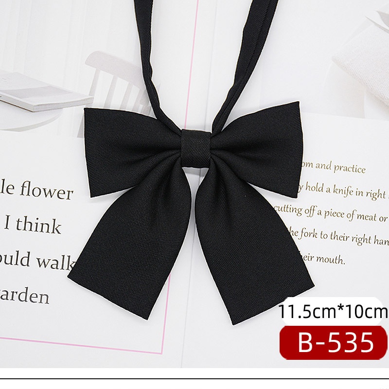 Black Boxer Bow Tie