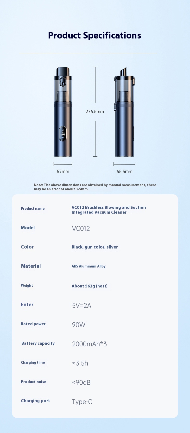 Title 1, Metal Brushless Motor For Wireless Vacuum Cleaner