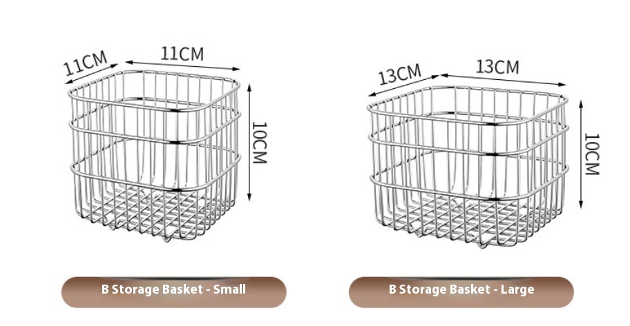 Title 6, 304 Stainless Steel Kitchen Draining Storage Ba...