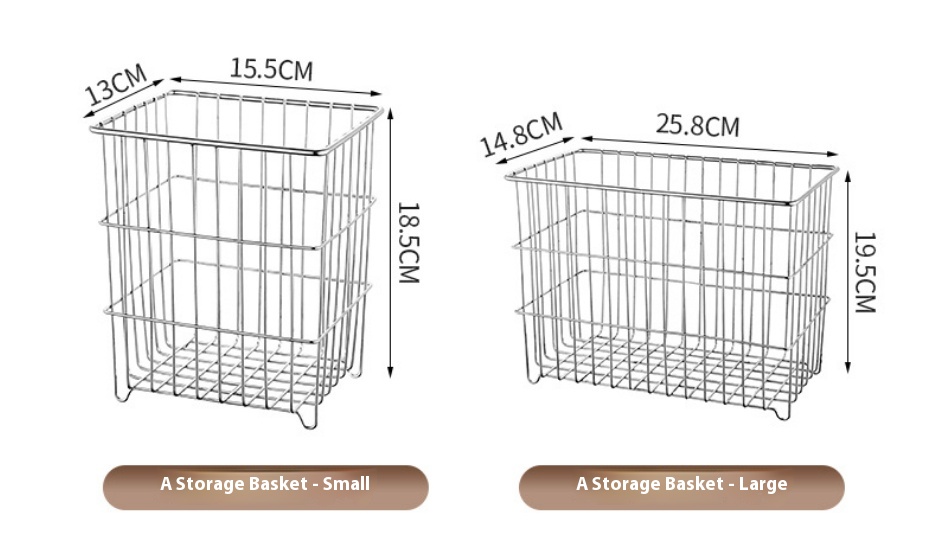 Title 5, 304 Stainless Steel Kitchen Draining Storage Ba...