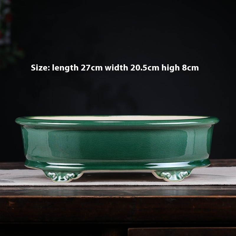 Oval Basin Medium Green