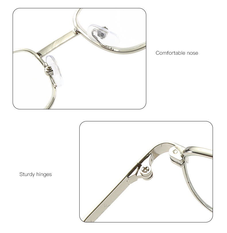 Full Frame Reading Glasses HD Crystal Stone Presbyopic Glasses - Image 5