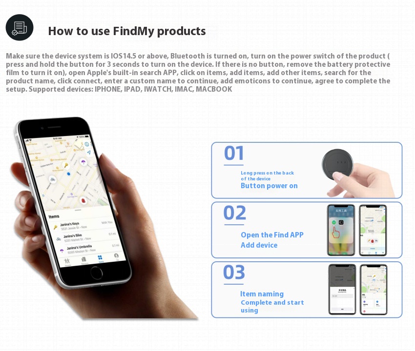 Title 7, Find My Global Locator For Airtag Tracker