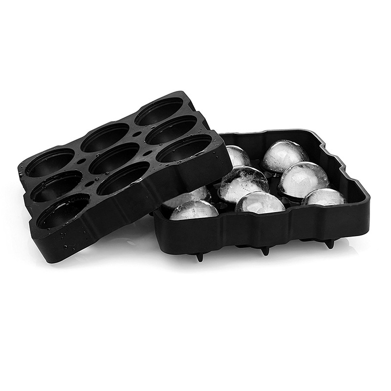 Title 4, 9-piece Round Ice Hockey Mold