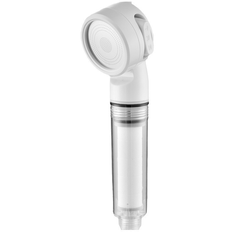 Title 4, Portable Supercharged Filtering Shower Head Nozzle