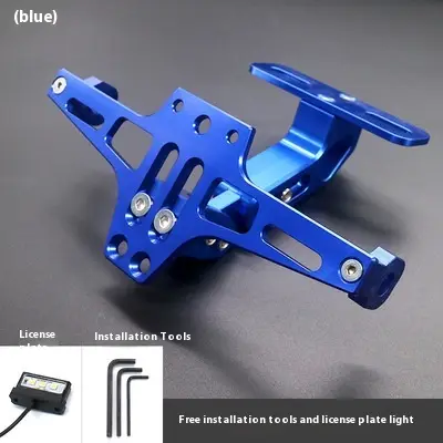 Aluminum Alloy License Plate Holder Support Bracket