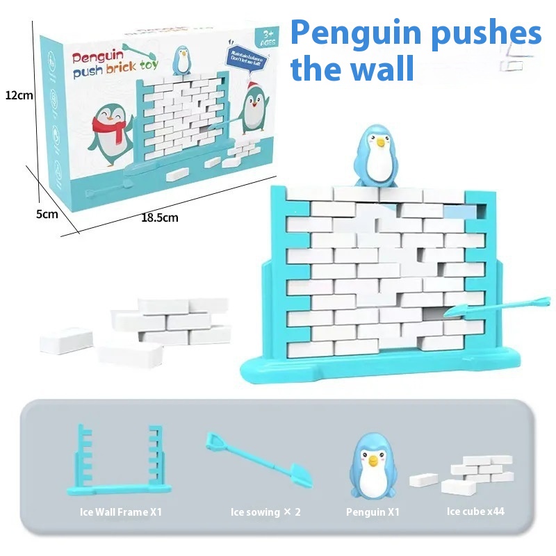 Penguin Knocking On The Wall