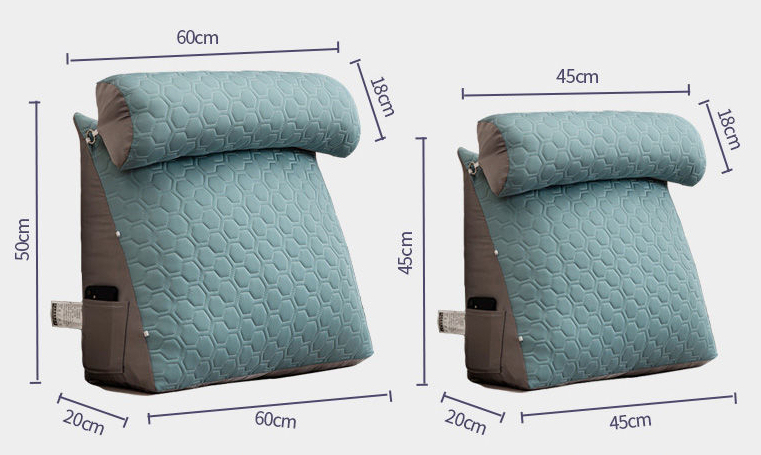 Title 1, Summer Ice Silk Latex Summer Mat Pillow Bedside...