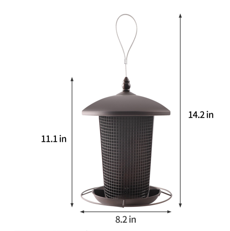 Title 1, Outdoor Garden 2-in-1 Feeder Hanging Automatic