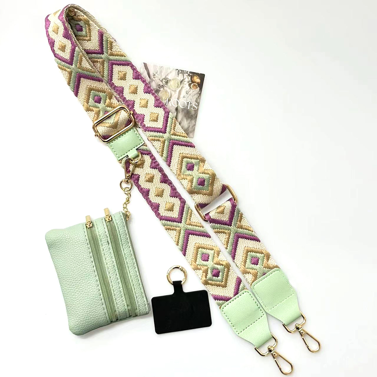 Title 15, Shoulder Strap Slung Over One Shoulder Phone Co...