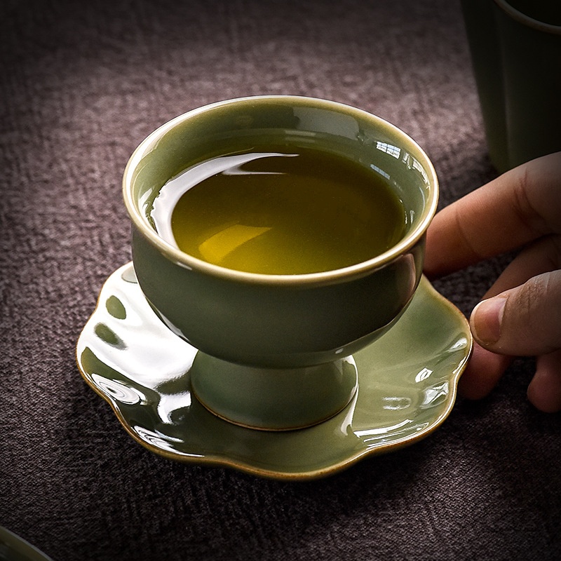 Title 5, Green Bamboo Green Glaze Master Cup Single Cup ...