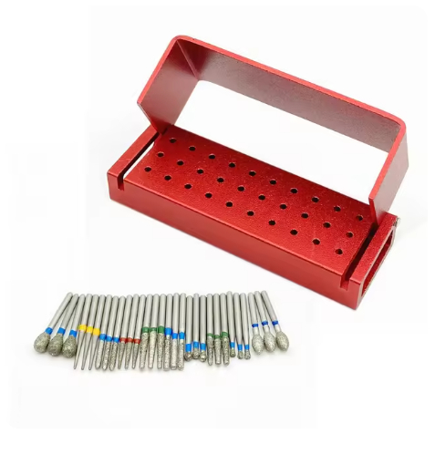 Title 6, 30 Hole Needle Grinding Head Placement Box