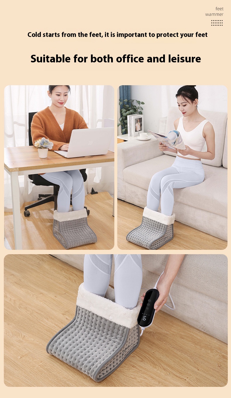 Title 2, Office Plug-in Heating Mat Bedroom Foot Warmer