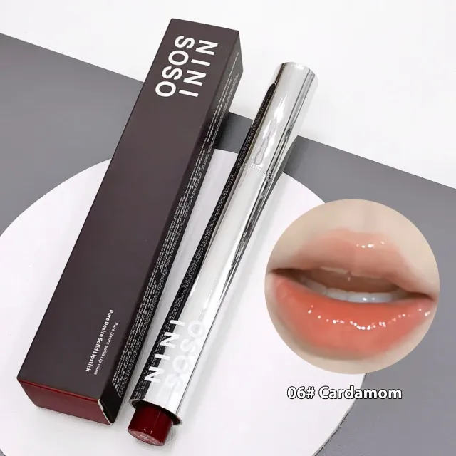 Pure Color fixing Lip Gloss Solid Lipstick 06 Cardamon - Shop at LoveMi