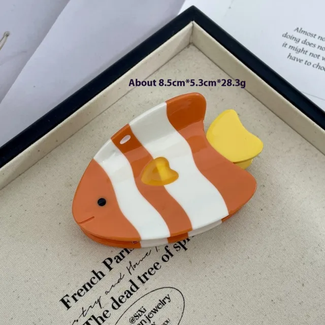 Special interest Design Conch Whale Acetic Acid Grip Triangle Orange - Shop at LoveMi