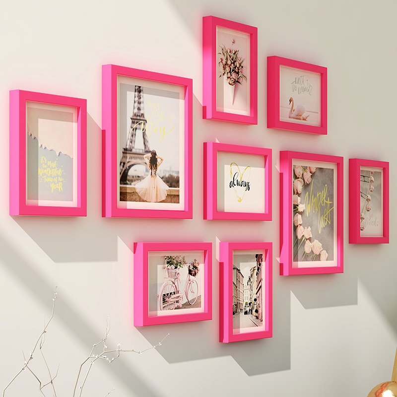 Title 3, Simple Living Room Decorative Photo Frame Punch...