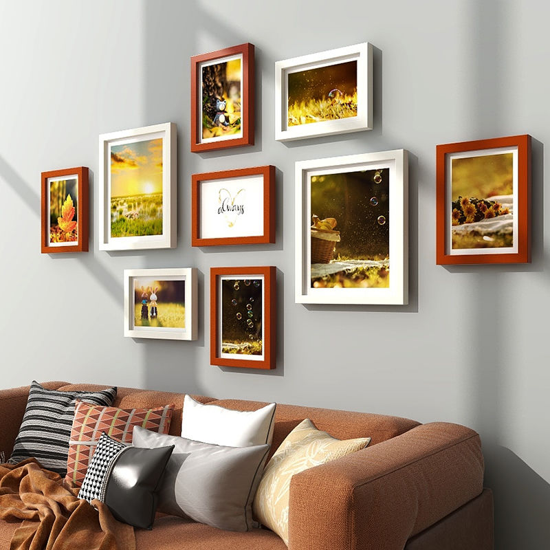 Title 6, Simple Living Room Decorative Photo Frame Punch...