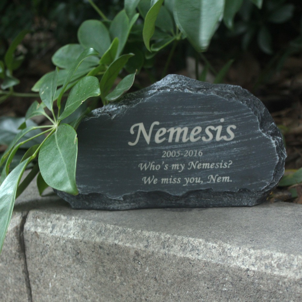 Title 3, Laser Engraving UV Printing Pet Tombstone Comme...