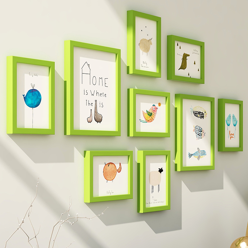 Title 8, Simple Living Room Decorative Photo Frame Punch...