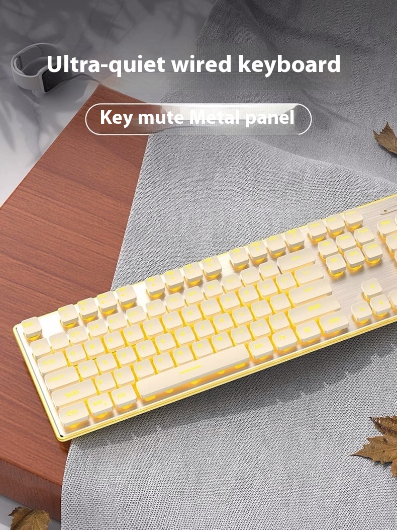 Title 4, Wireless Bluetooth Keyboard Mute E-sports Machi...