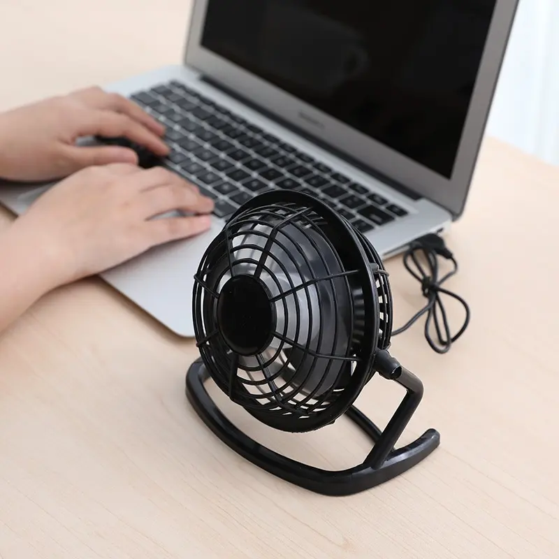 Convenient Mute Mini 4-inch USB Plastic Electric