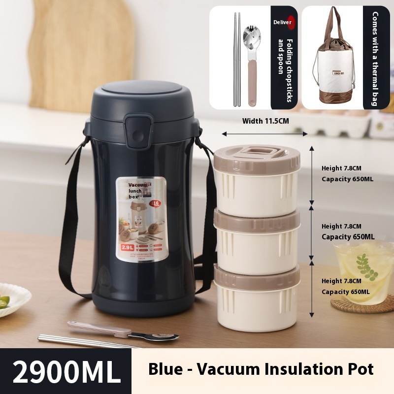 Blue 2.9L three layer