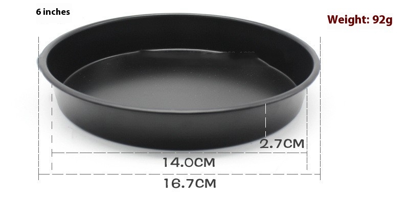 BEYONDARY Non-Stick Pizza Plate Set for Home Oven Use