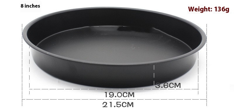 BEYONDARY Non-Stick Pizza Plate Set for Home Oven Use