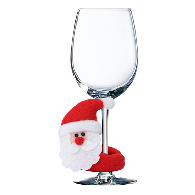 Title 4, Christmas Wine Glass Holding Flannel